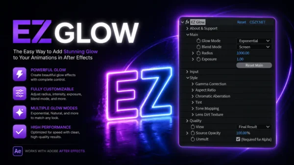 EZ Glow — Professional Glow Effects